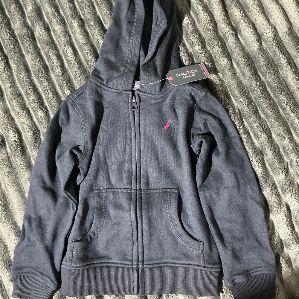 Girl Dark Blue Sweater S 4